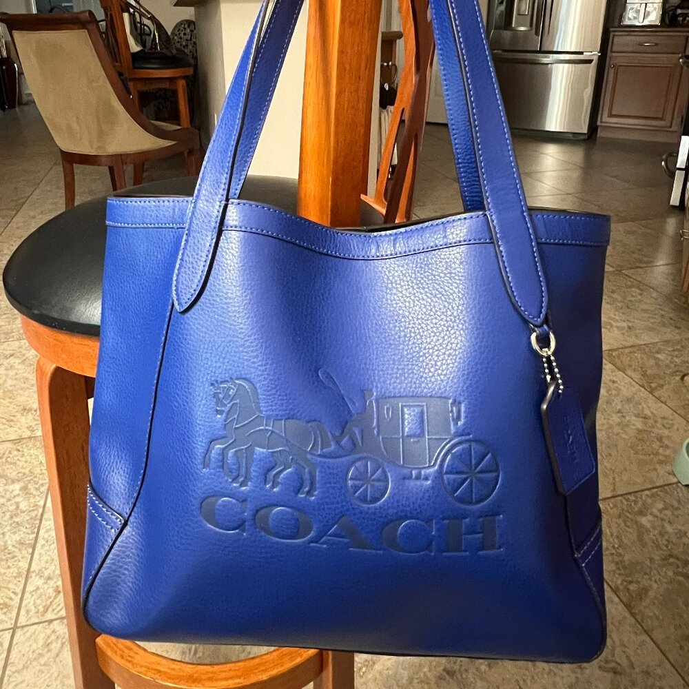 Coach Tote With Horse and Carriage